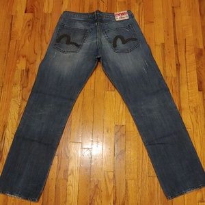 Evisu Straight Cut Jeans